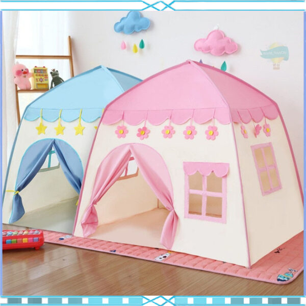 บ้านเด็ก เต็นท์เด็ก บ้านของเล่น พับเก็บได้ มีให้เลือก2สี บ้านเด็ก เต็นท์เด็ก พับเก็บได้ พร้อมส่ง
